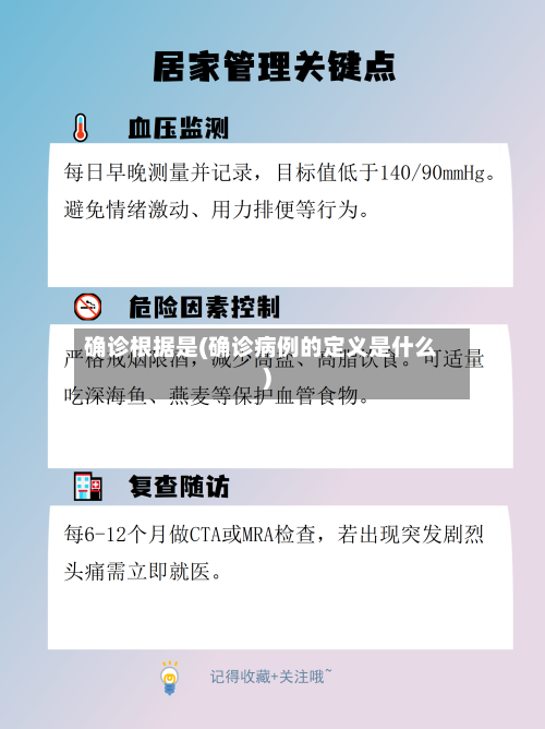 确诊根据是(确诊病例的定义是什么)-第1张图片