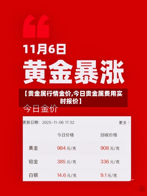 【贵金属行情金价,今日贵金属费用实时报价】-第2张图片