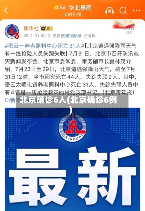 北京确诊6人(北京确诊6例)-第2张图片