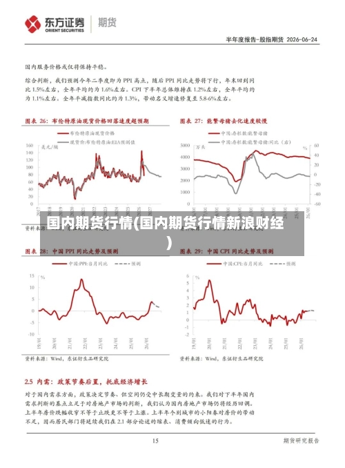 国内期货行情(国内期货行情新浪财经)-第1张图片
