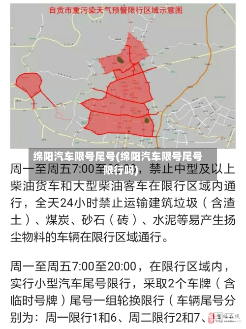 绵阳汽车限号尾号(绵阳汽车限号尾号限行吗)