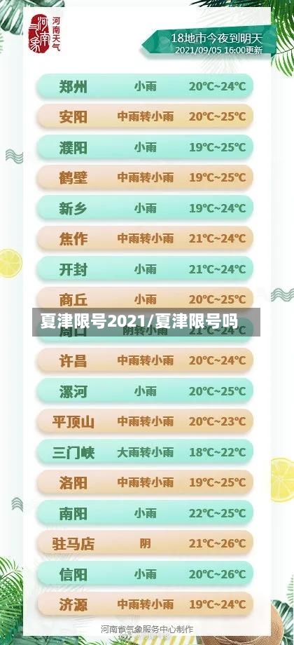 夏津限号2021/夏津限号吗-第2张图片