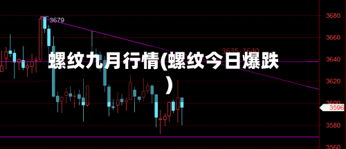 螺纹九月行情(螺纹今日爆跌)-第3张图片